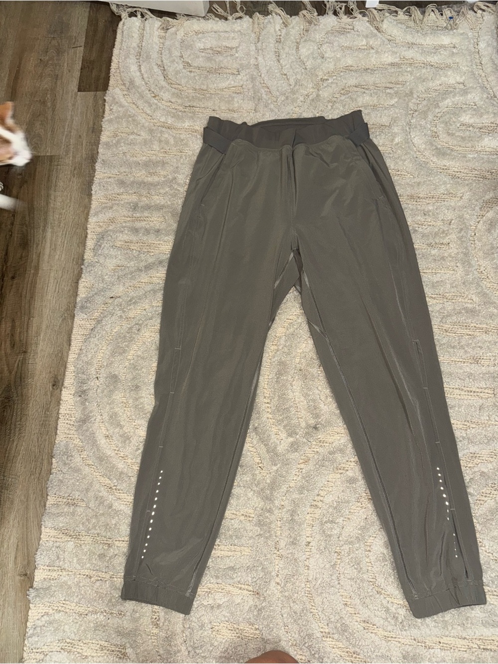 lululemon athletica Olive Green Track Joggers